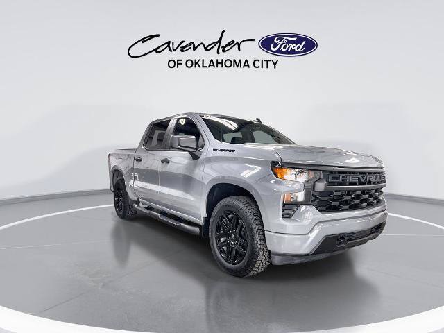 Used 2024 Chevrolet Silverado 1500 Custom w/ Turbomax Blackout Package AWD/4WD image 2