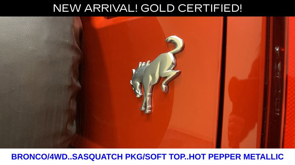Certified 2023 Ford Bronco 4-Door w/ Sasquatch Package image 16