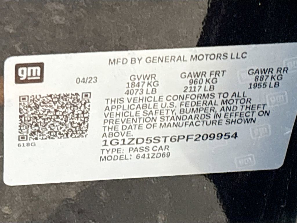 Used 2023 Chevrolet Malibu LT w/ Driver Confidence Package image 31