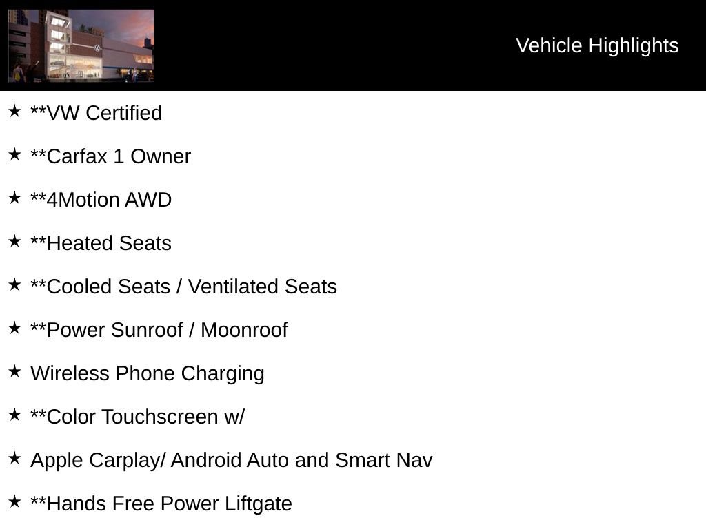 Certified 2025 Volkswagen Tiguan SEL R-Line image 12