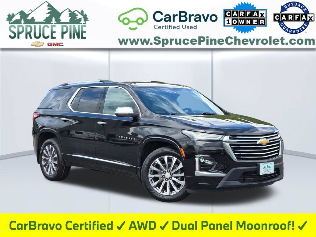 Certified 2023 Chevrolet Traverse Premier AWD/4WD 360° Tour