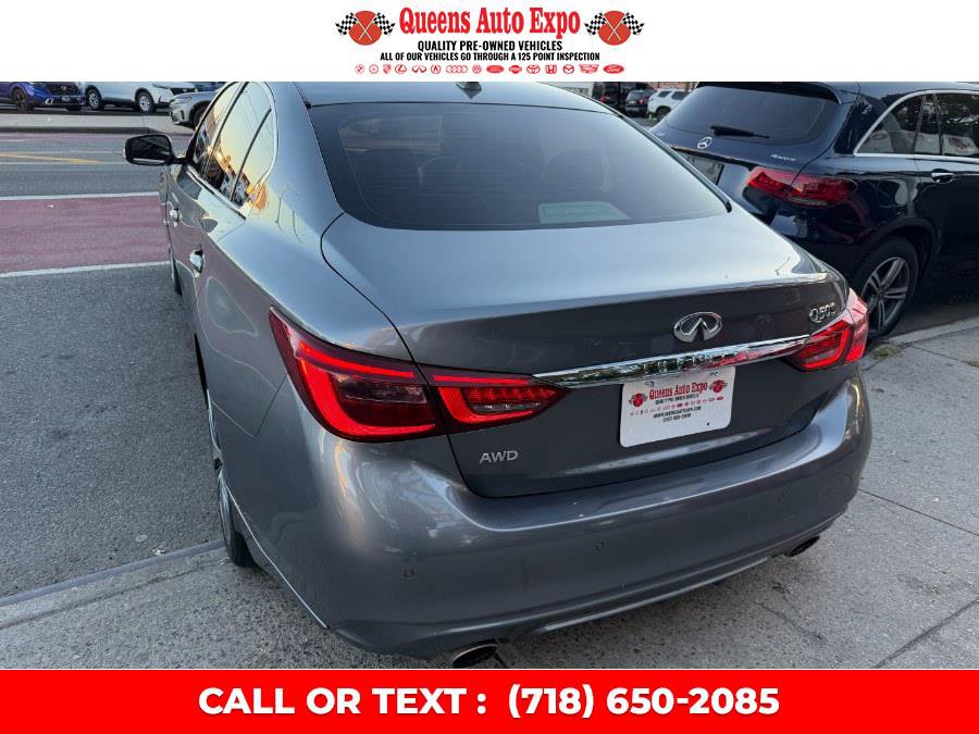 Used 2018 INFINITI Q50 Red Sport 400 w/ Sensory Package (Sport) image 11