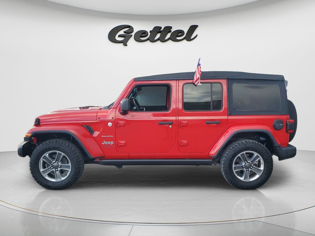 Used 2018 Jeep Wrangler Unlimited Sahara AWD/4WD image 8