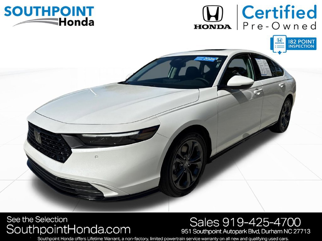 Certified 2026 Honda Accord EX-L image 3