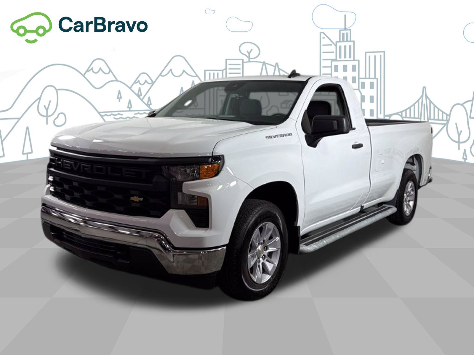 Certified 2025 Chevrolet Silverado 1500 W/T RWD image 1