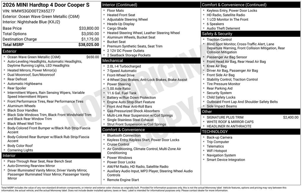 Used 2026 MINI Cooper S FWD image 9