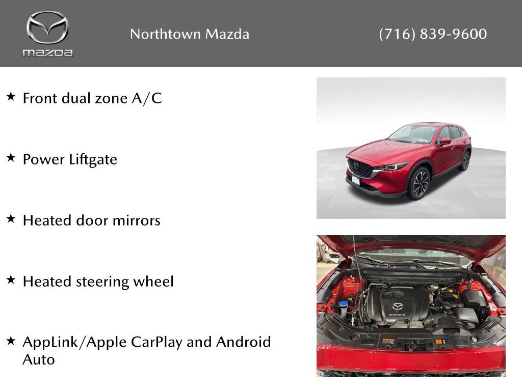 Certified 2023 MAZDA CX-5 AWD 2.5 S w/ Premium Plus Pkg image 19