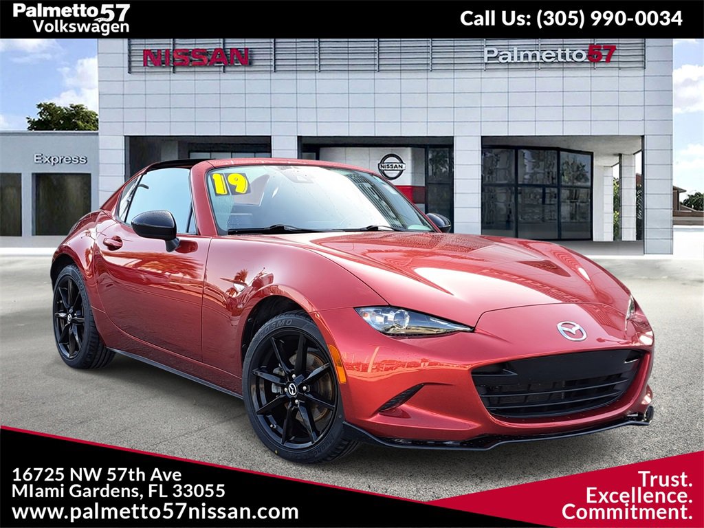 Used 2019 MAZDA MX-5 Miata RF Club w/ I-ACTIVSENSE Sport Package