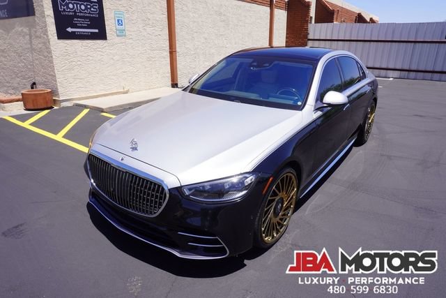 Used 2021 Mercedes-Benz S 580 4MATIC Sedan w/ AMG Line image 49