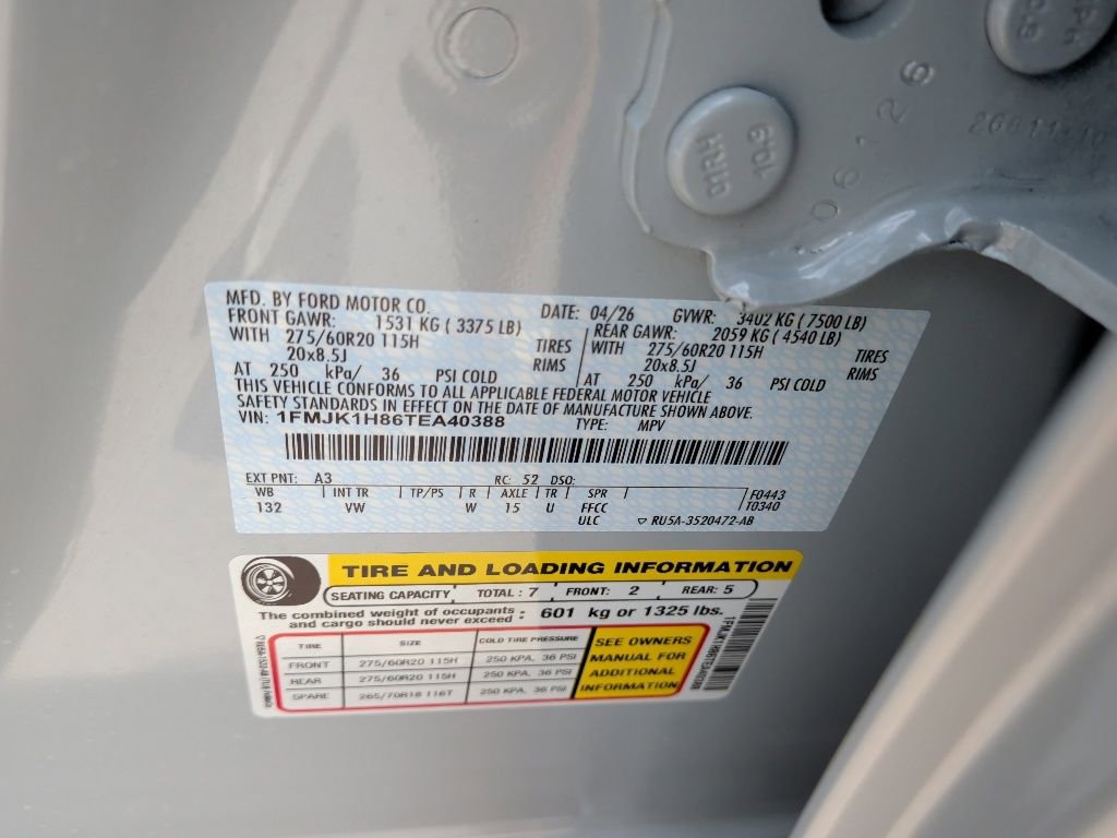 New 2026 Ford Expedition Max Active RWD image 47