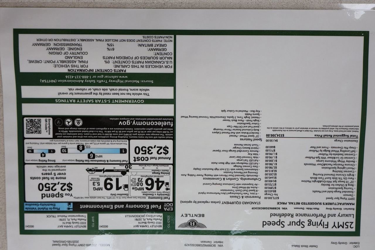 New 2025 Bentley Flying Spur Plug-In Hybrid image 20