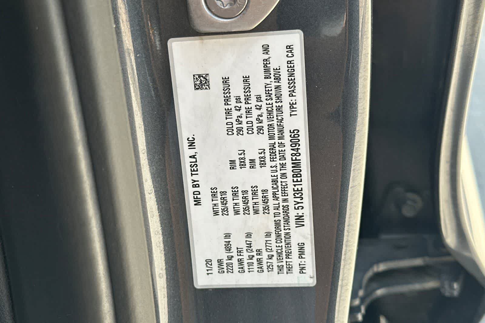 Used 2021 Tesla Model 3 Long Range AWD/4WD image 28