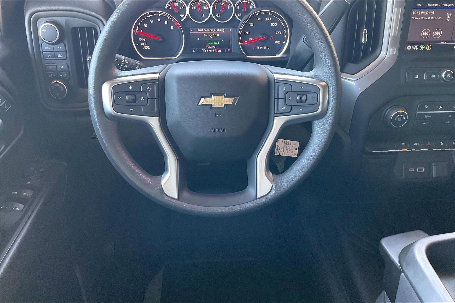 Used 2022 Chevrolet Silverado 1500 Custom w/ LPO, Blackout Package AWD/4WD image 9