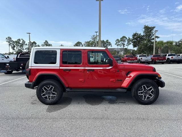 New 2026 Jeep Wrangler Unlimited Sahara w/ Whitecap Package AWD/4WD image 2