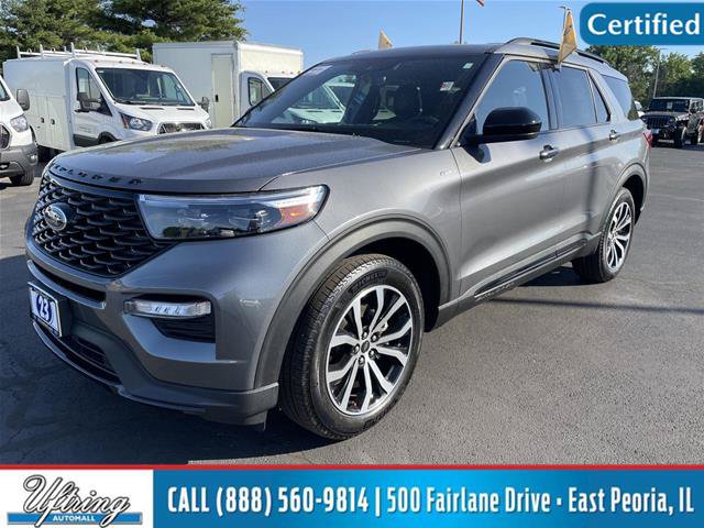 Certified 2023 Ford Explorer ST-Line w/ Class IV Trailer Tow Package