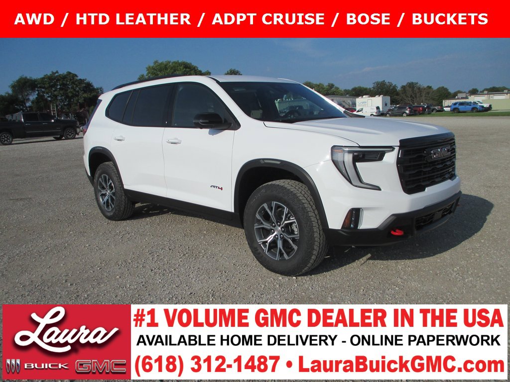 New 2026 GMC Acadia AT4