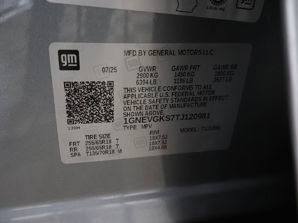 Used 2026 Chevrolet Traverse LT w/ Driver Confidence Package image 55