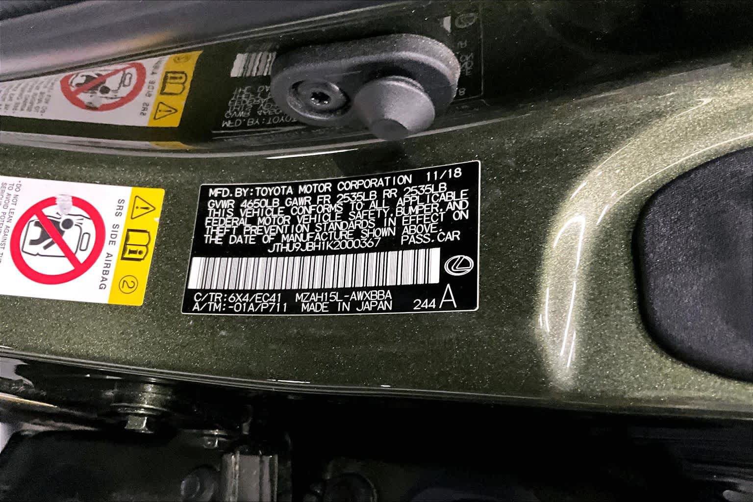 Used 2019 Lexus UX 250h w/ Premium Package AWD/4WD image 36
