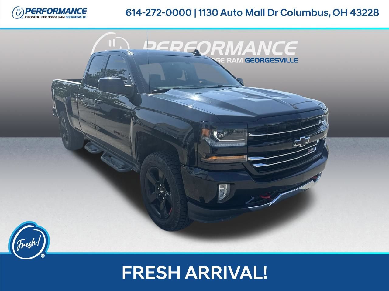Used 2017 Chevrolet Silverado 1500 LT w/ Redline Edition AWD/4WD image 1