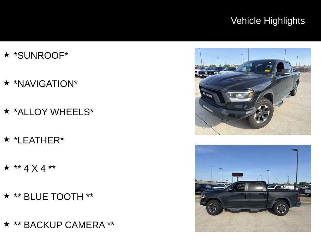 Used 2020 RAM 1500 Rebel w/ Rebel Level 2 Equipment Group AWD/4WD image 4