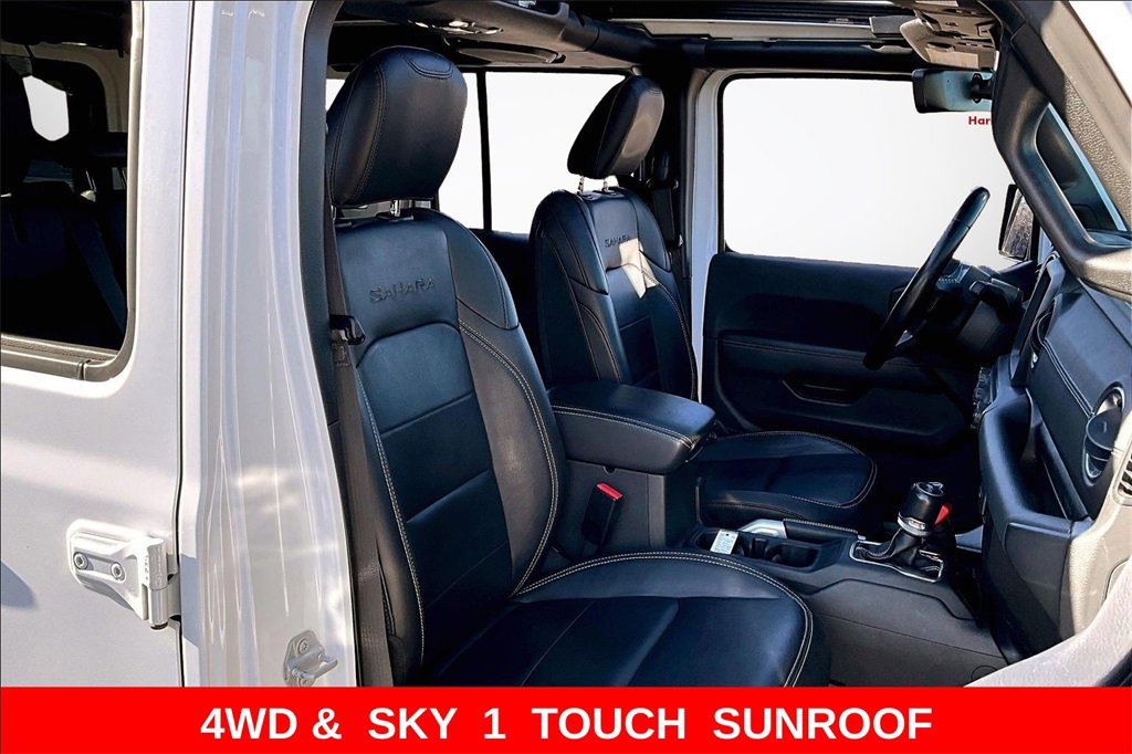 Used 2021 Jeep Wrangler Unlimited Sahara w/ Cold Weather Group image 27