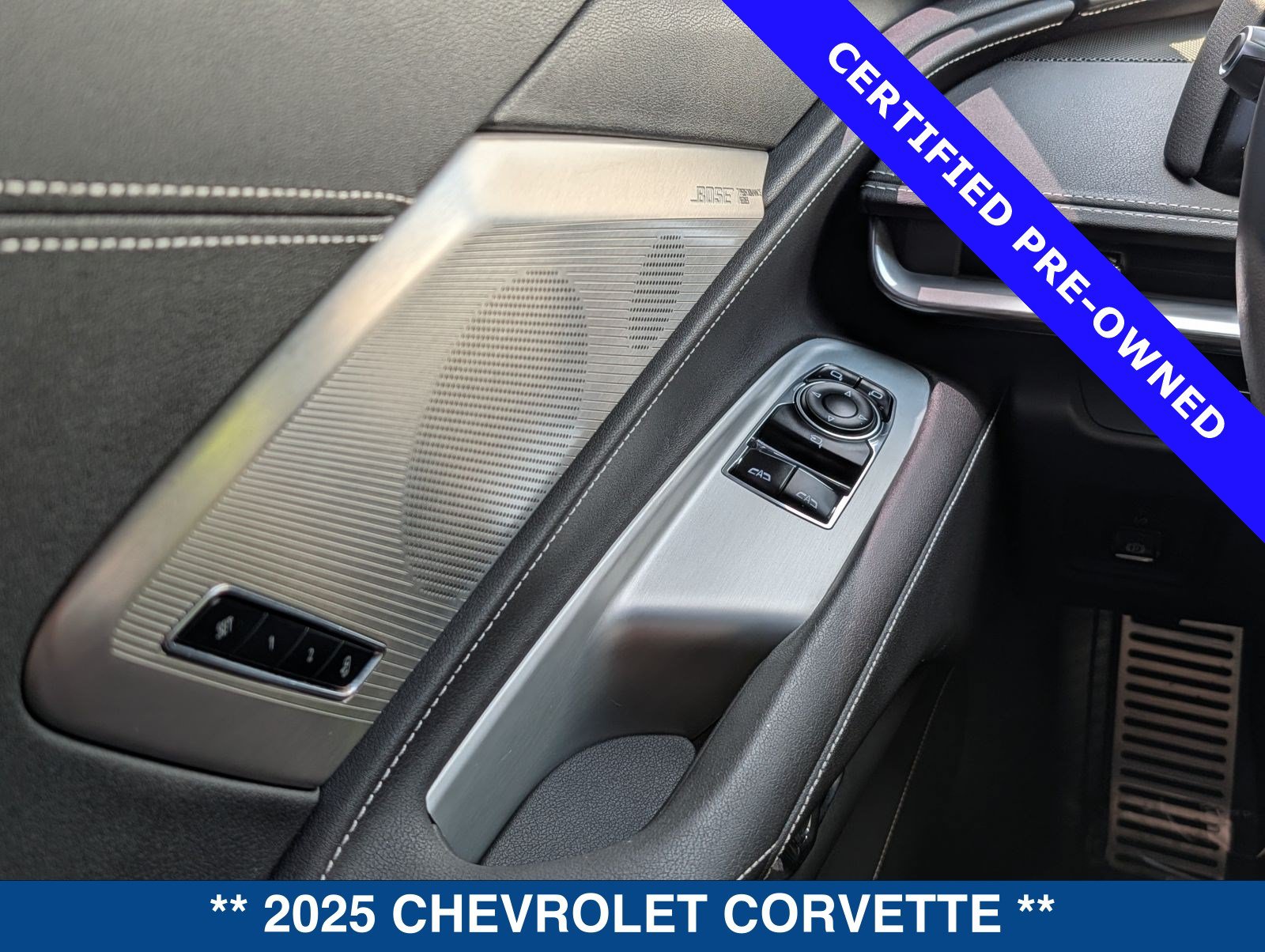 Used 2025 Chevrolet Corvette Stingray Preferred Cpe w/ Z51 Performance Package RWD image 23