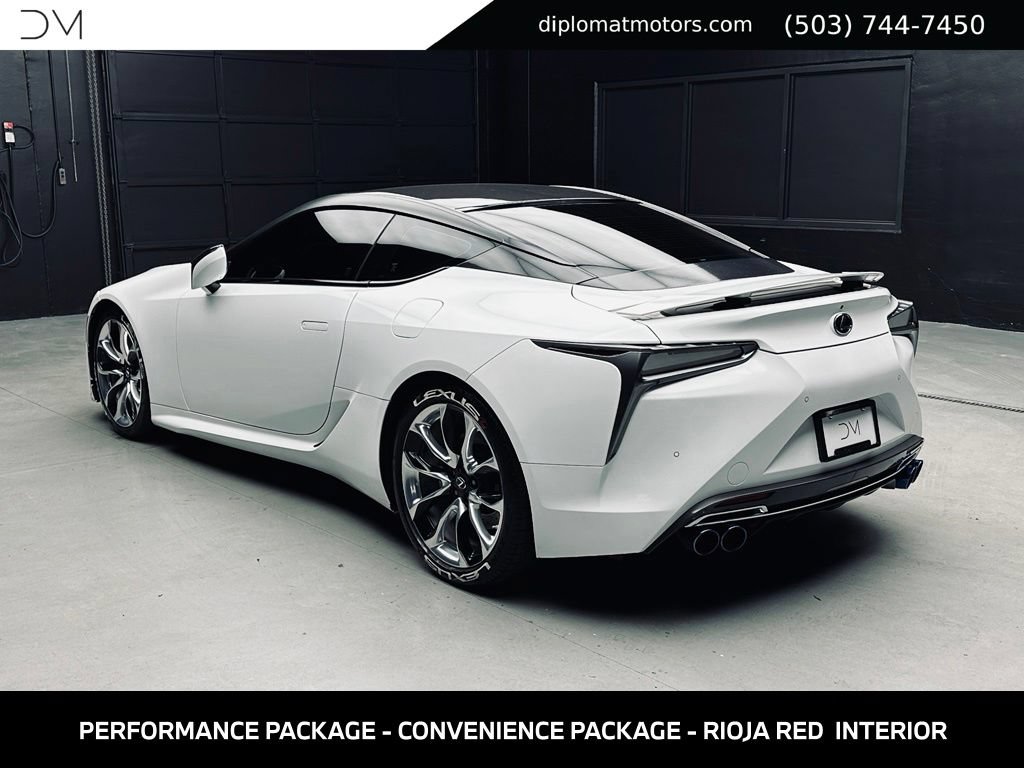 Used 2018 Lexus LC 500 Coupe w/ Performance Package RWD image 5