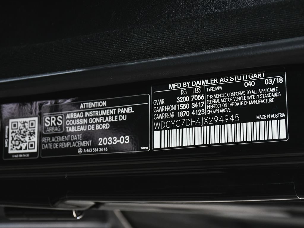 Used 2018 Mercedes-Benz G 63 AMG 4MATIC image 20