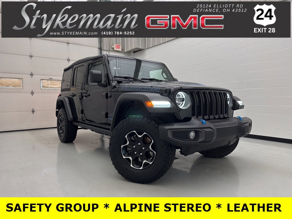 Used 2022 Jeep Wrangler Unlimited Rubicon 4xe w/ Safety Group