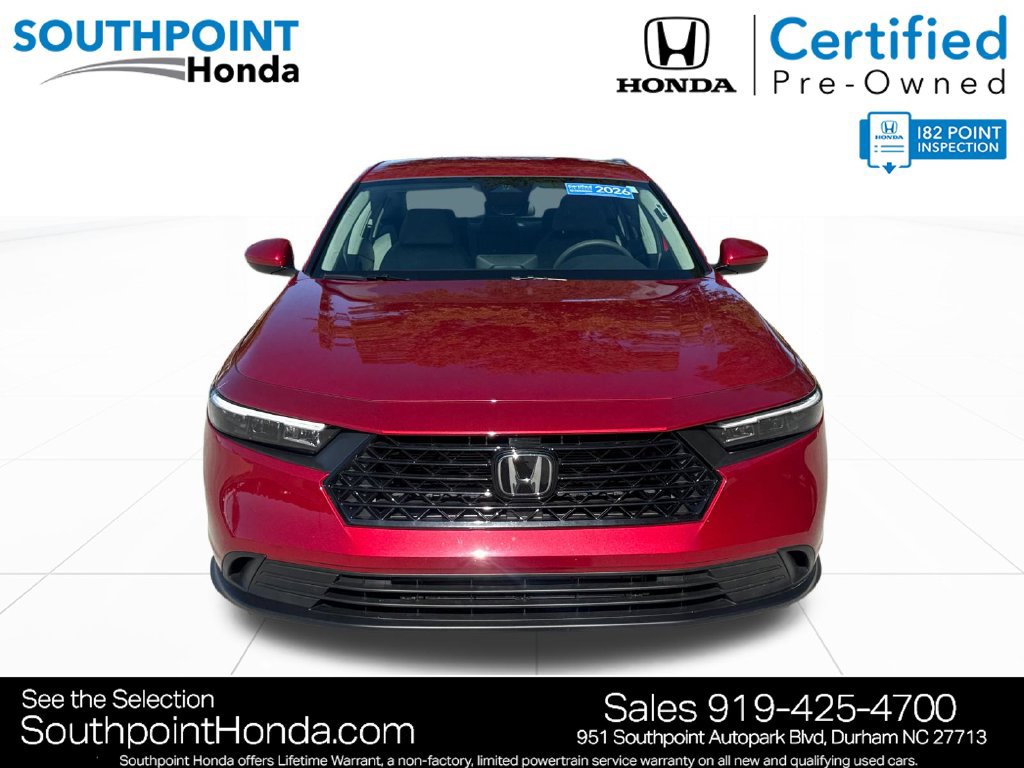 Certified 2026 Honda Accord LX image 2