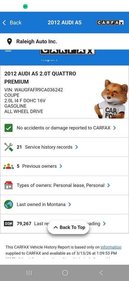 Used 2012 Audi A5 2.0T Premium image 55