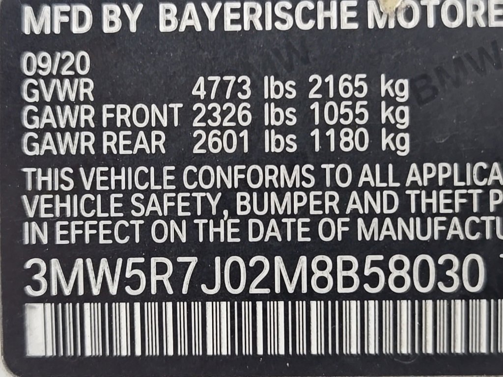 Used 2021 BMW 330i xDrive Sedan w/ Convenience Package image 23