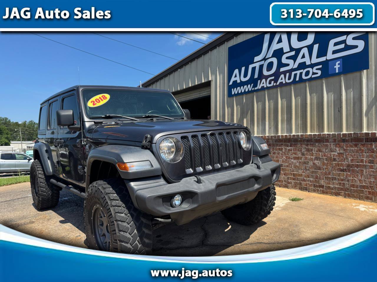 Used 2018 Jeep Wrangler Unlimited Sport S