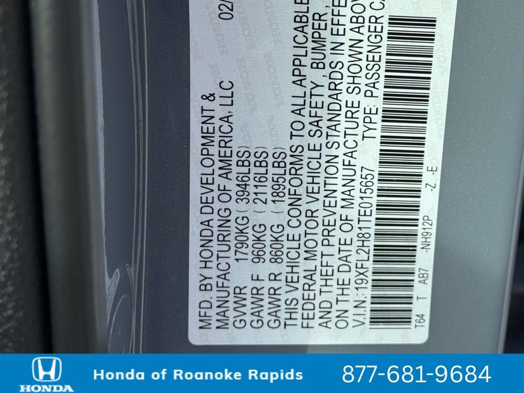 New 2026 Honda Civic Sport image 37