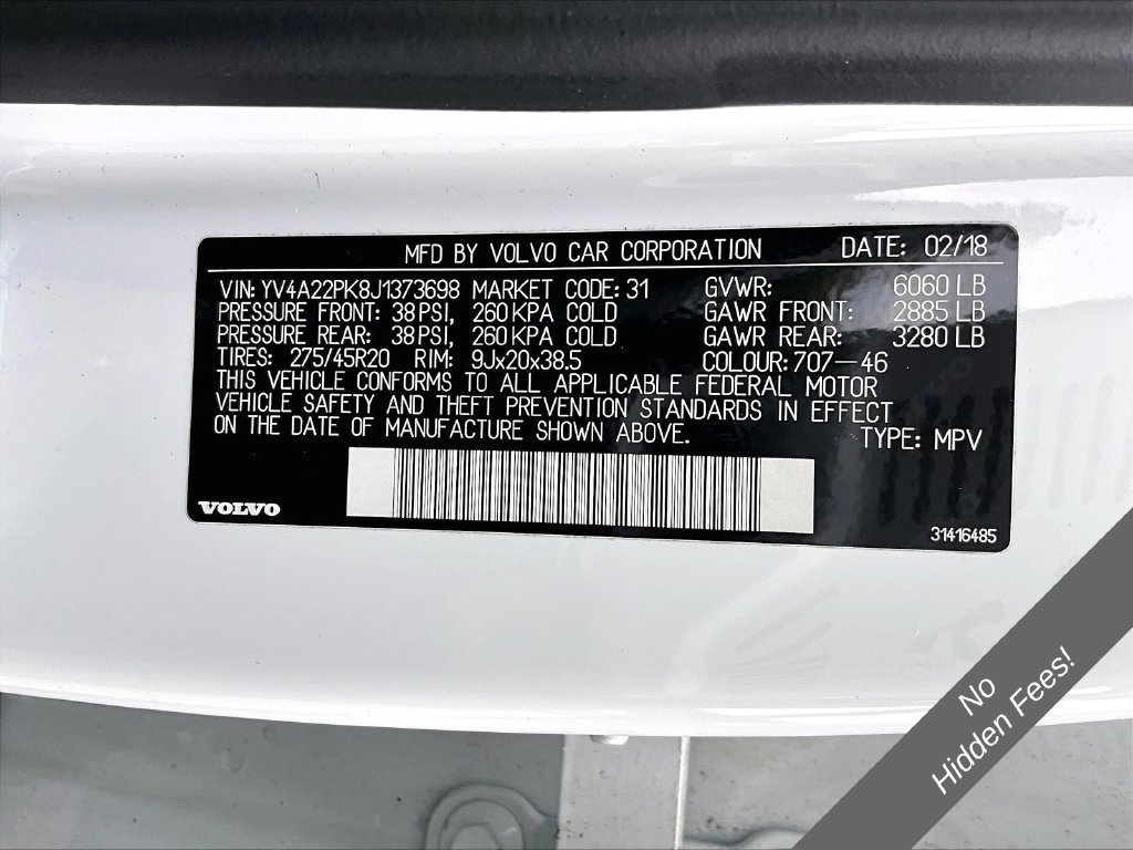 Used 2018 Volvo XC90 T6 Momentum w/ Convenience Package AWD/4WD image 30