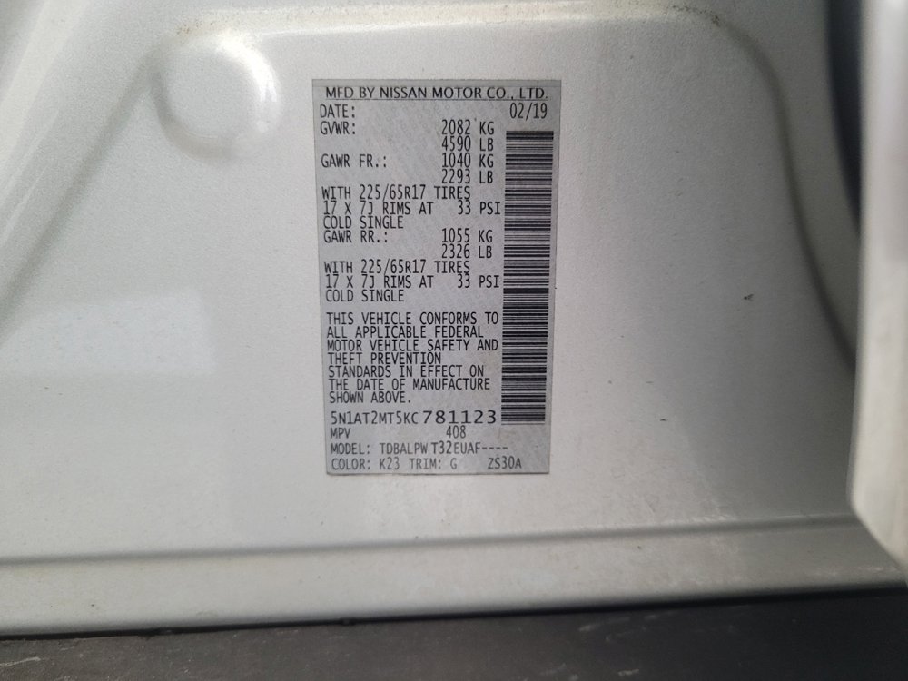 Used 2019 Nissan Rogue S w/ Special Edition Package image 33