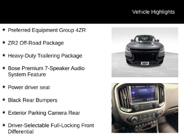 Certified 2021 Chevrolet Colorado ZR2 AWD/4WD image 16