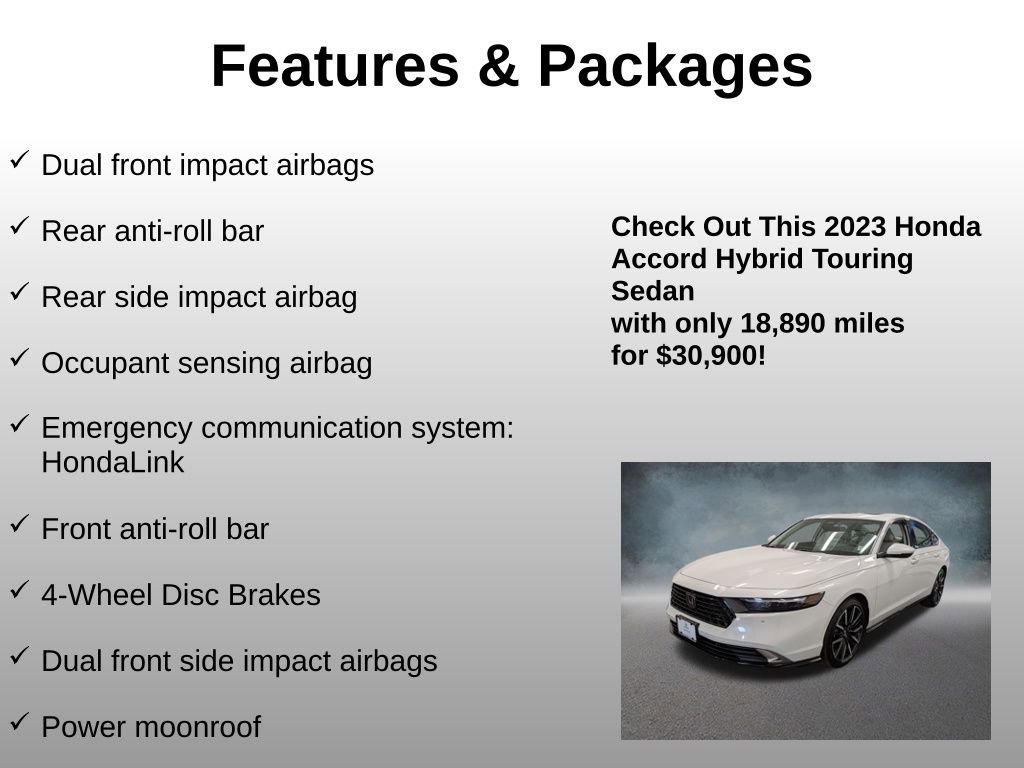 Used 2023 Honda Accord Touring image 16