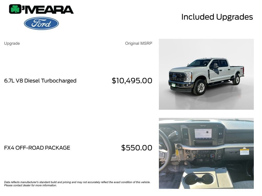 Used 2025 Ford F250 XLT w/ FX4 Off-Road Package AWD/4WD image 4