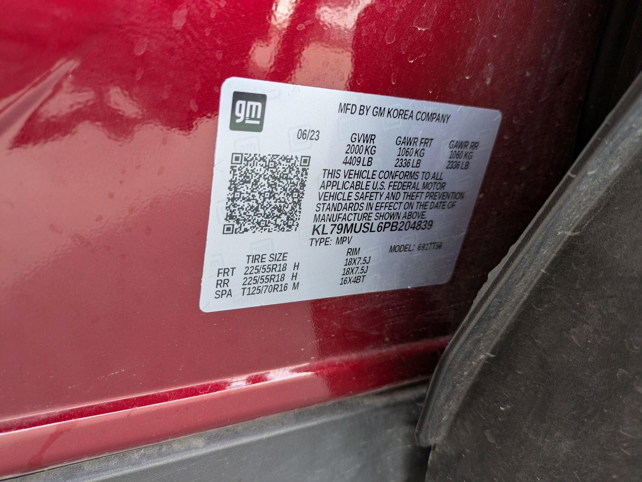 Used 2023 Chevrolet TrailBlazer RS w/ Sun and Liftgate Package image 33