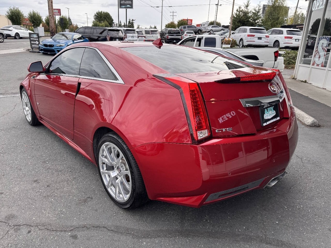 Used 2013 Cadillac CTS V w/ Wood Trim Package RWD image 3