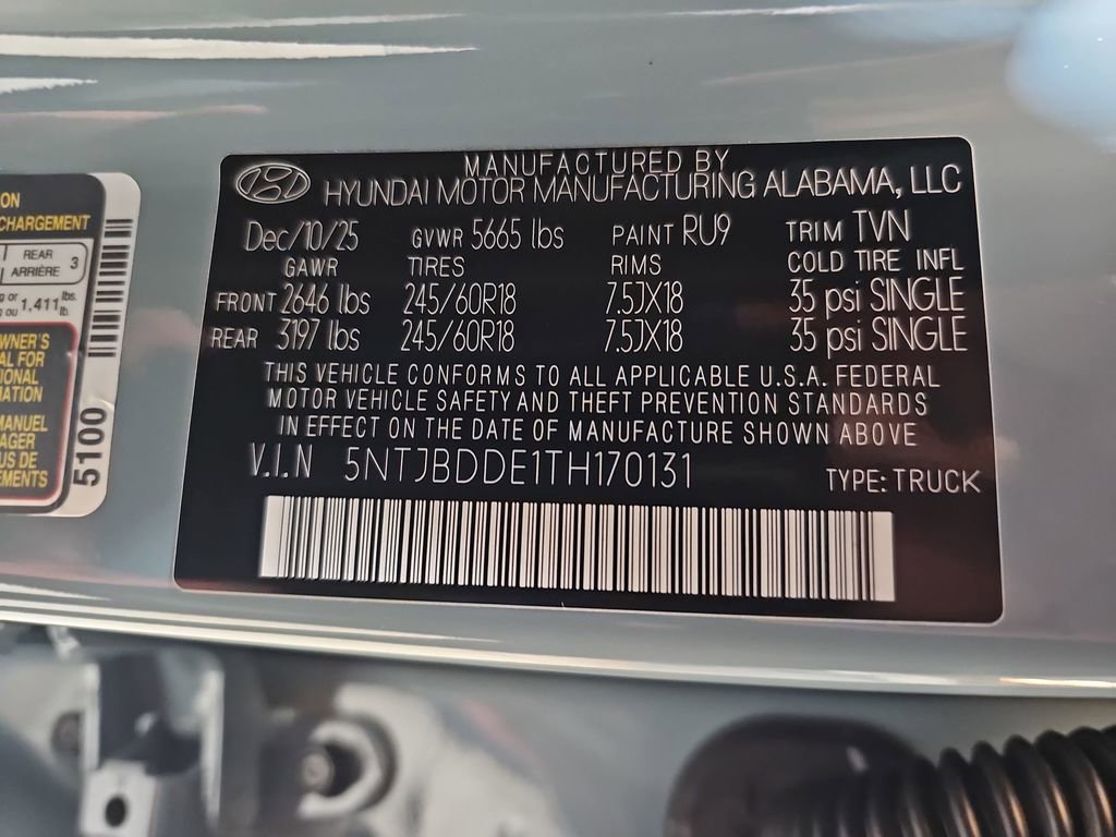 New 2026 Hyundai Santa Cruz SEL image 33