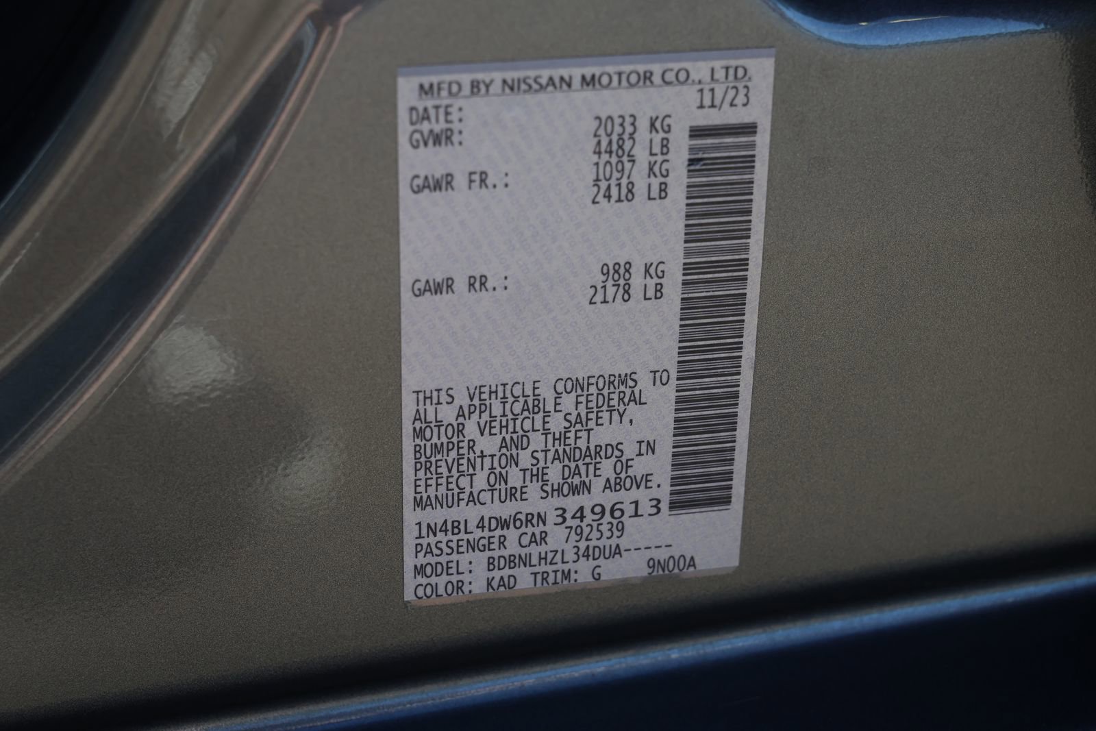 Used 2024 Nissan Altima 2.5 SV AWD/4WD image 32