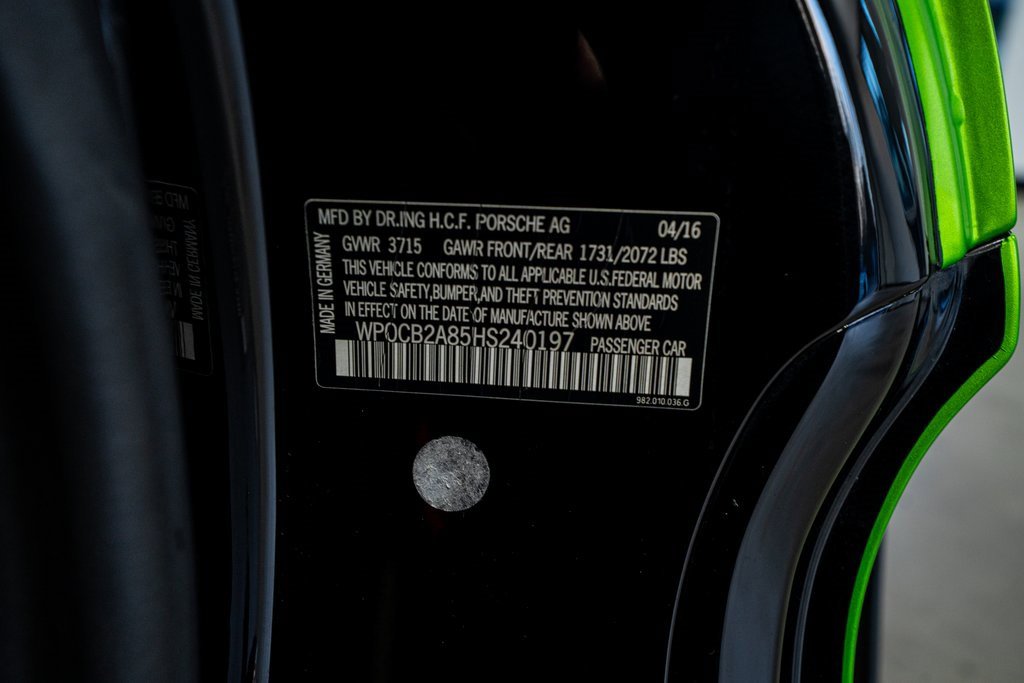 Used 2017 Porsche 718 Boxster S image 51