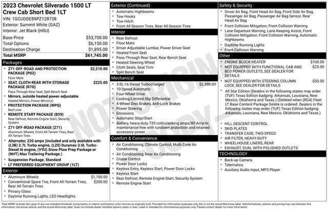 Certified 2023 Chevrolet Silverado 1500 LT image 35