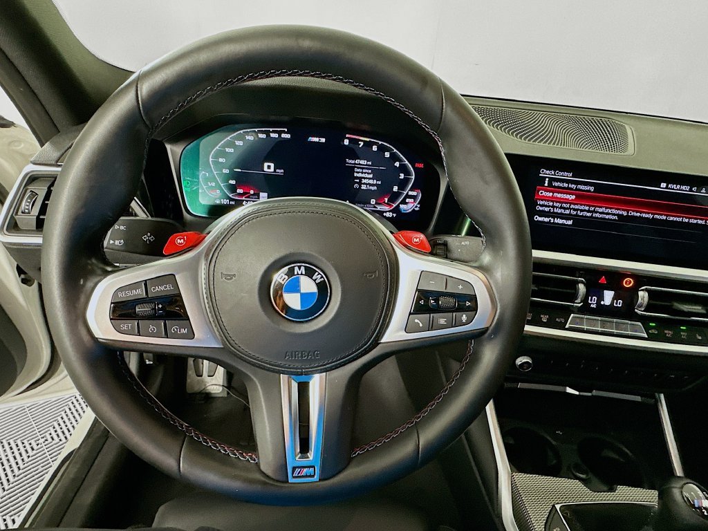 Used 2021 BMW M3 w/ Parking Assistance Package RWD image 11