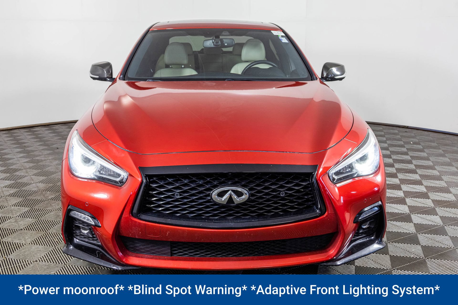 Used 2021 INFINITI Q50 Red Sport 400 w/ Proactive Package AWD/4WD image 15