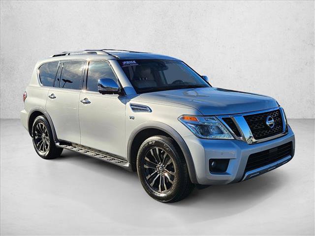 Used 2017 Nissan Armada Platinum w/ Captain Seat Package video 3