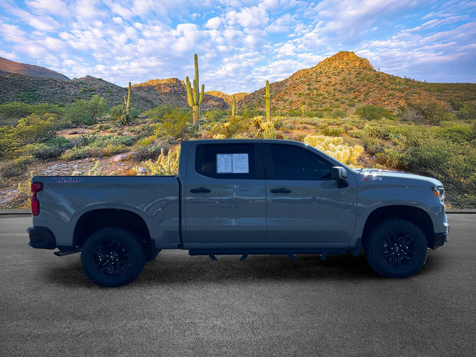 Used 2024 Chevrolet Silverado 1500 Custom Trail Boss AWD/4WD image 3
