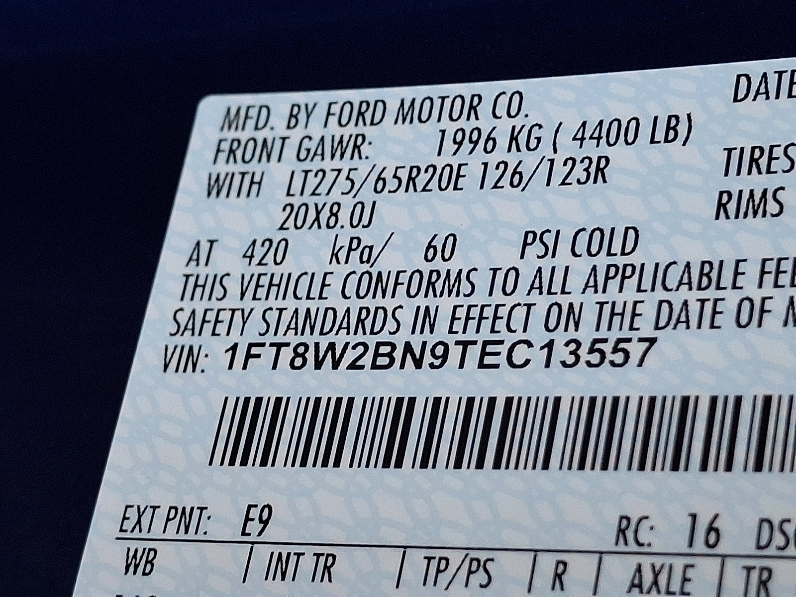 New 2026 Ford F250 XLT image 19